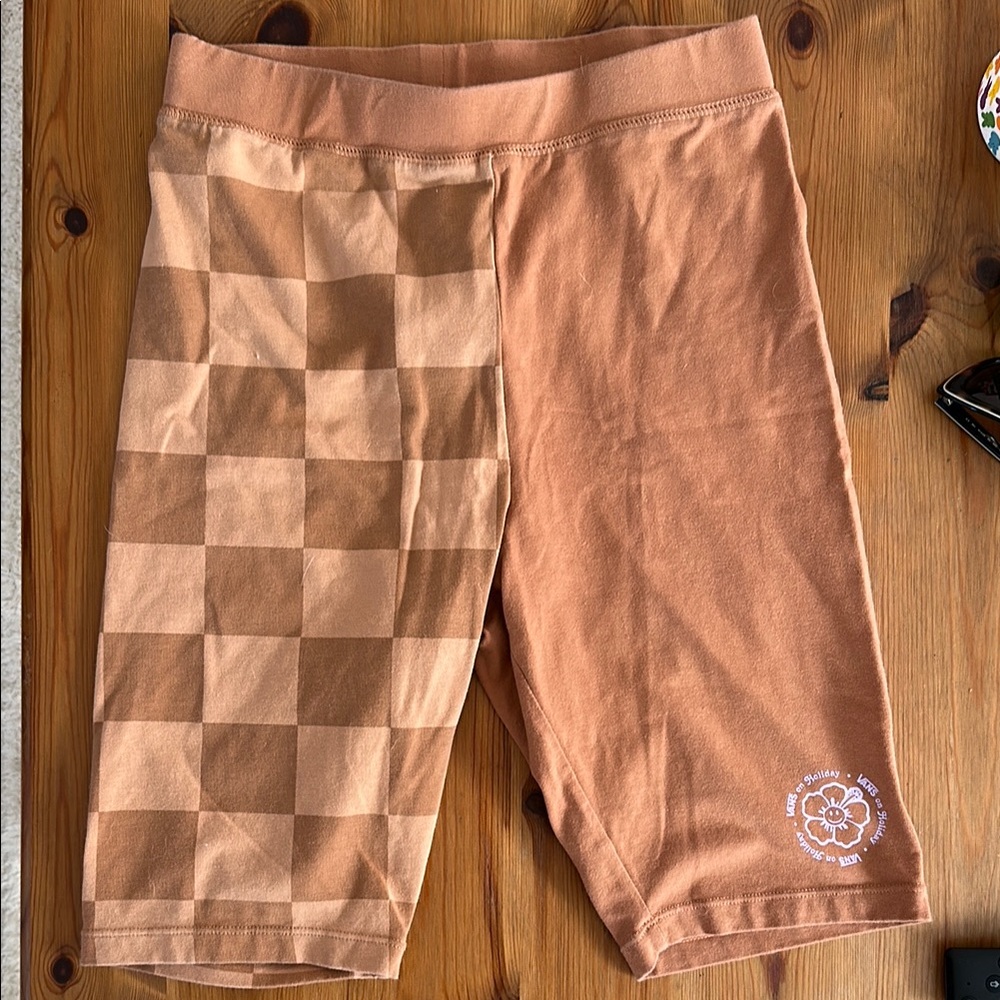 Vans Checkered Bike / Work out Shorts